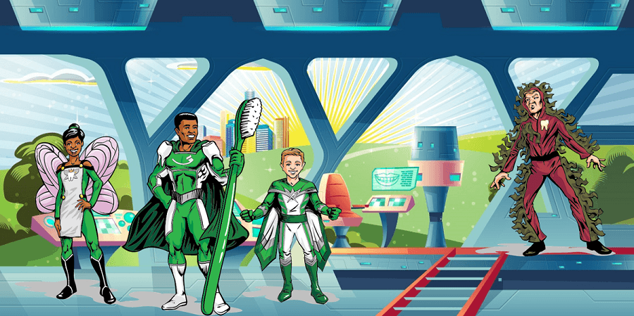 All characters from Land of Smiles educational program.