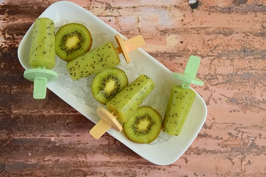 kiwi-melon teething pops