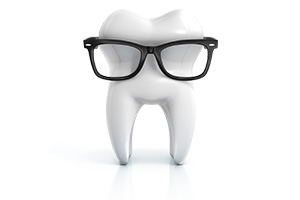 Wisdom Tooth with Glasses
