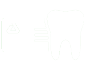 card with tooth