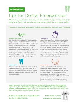 Tips for Dental Emergencies