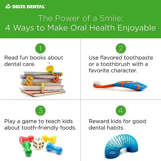 Four ways to make oral health enjoyable