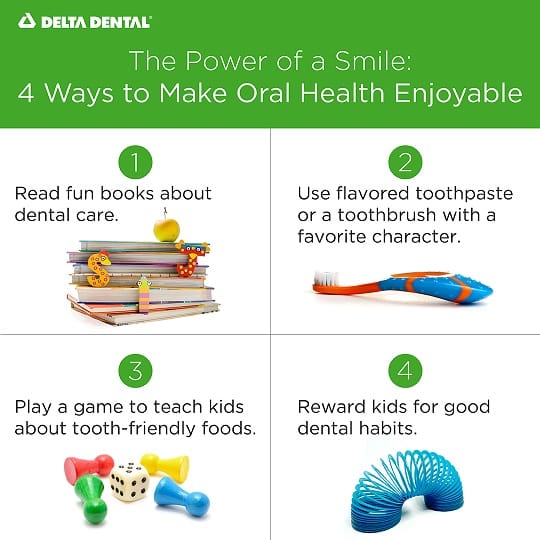 Four ways to make oral health enjoyable