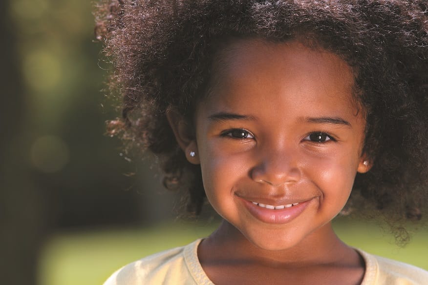 Lifestyle_Young Girl Outside_African American